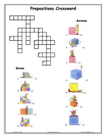 Prepositions Grammar worksheets