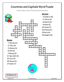 free , worksheets exercises,  ks2 Geography cities, regions, countries worksheets geography