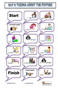 english vocabulary printable action verbs worksheets