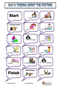 Tram obvious plans English vocabulary, Printable Action verbs worksheets